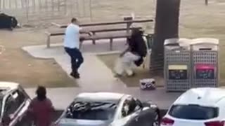 footage of how this man saved multiple lives today on Bondi Beach