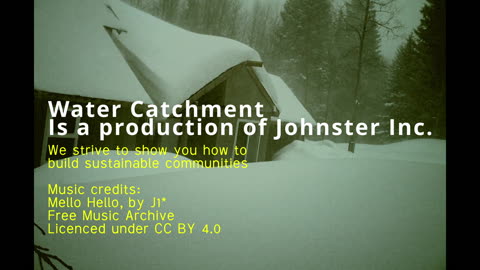 Easy Water Catchment