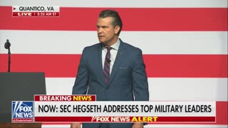 Secretary of War Hegseth Update