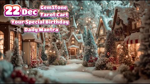 22 December 🌟 Your Special Personal Birthday Meaning December | Astrology • Tarot • Gemstones