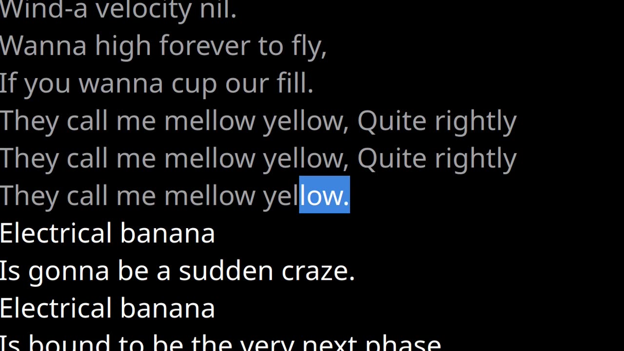 Mellow Yellow - Donovan