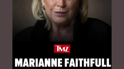 Rip to Marianne faithful dead at 78 rip to her 02/02/25 🙏🕊🪦🕯