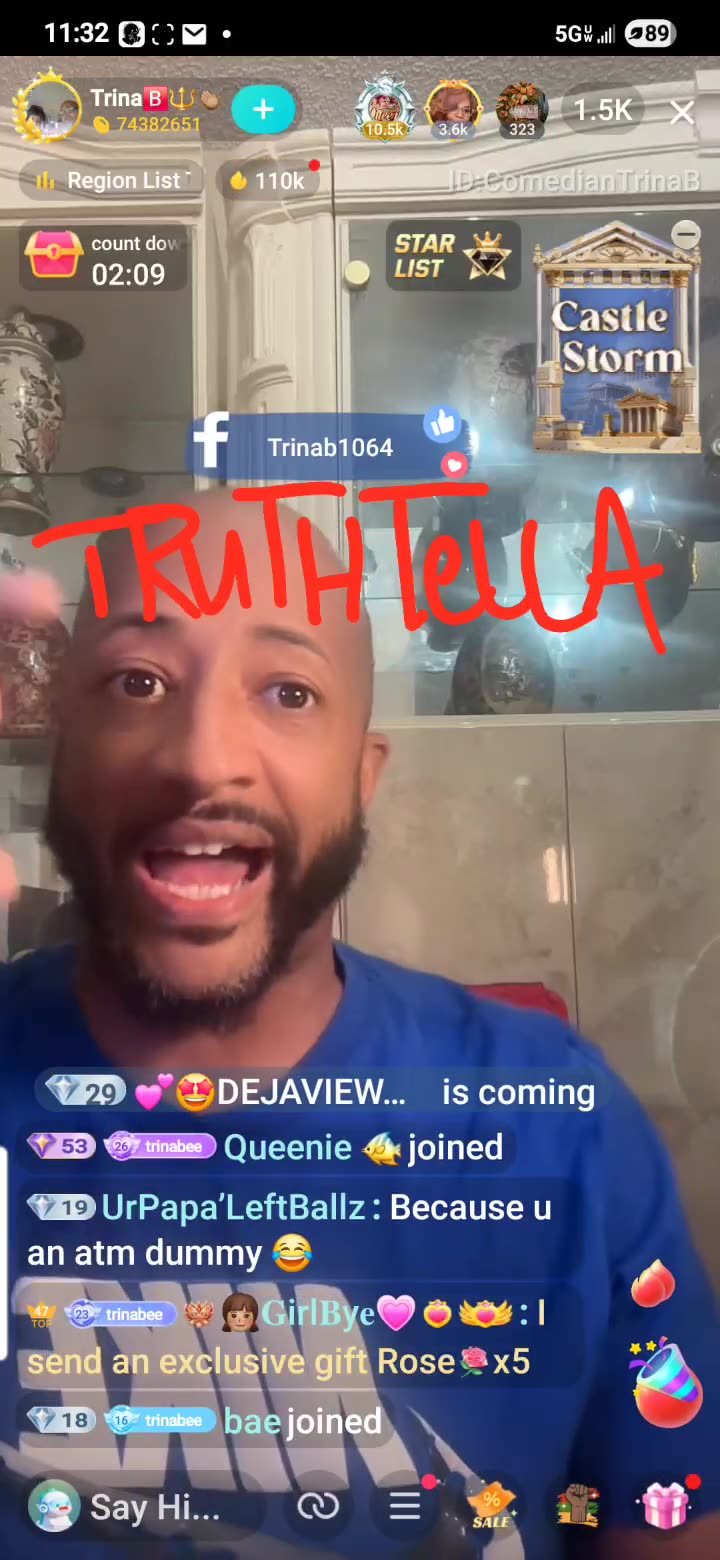 TRINA B SON TELLS HIM STOP CALLING ME ABOUT BIGO BULLSHIT LMAO TRINA STOP CALLING HIM WITH BIGO BS