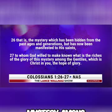 🕵️‍♂️ Epic biblical mystery (Col 1:26-27)! Hidden for ages, now BOOM