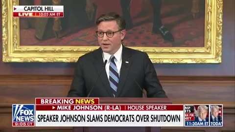 M. Johnson (Speaker) | I was in the third grade when Shumer entered Congress”
