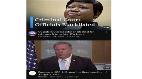 US can blacklist or sanctions the ICC while our own PNP