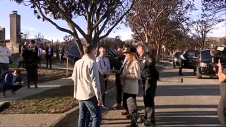 Melania Trump speaks Slovenian to victims of the Pacific Palisades fires in Los Angeles.