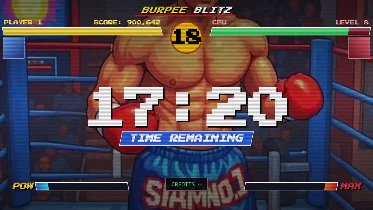 Everyday 450 push ups and 180 Burpees!