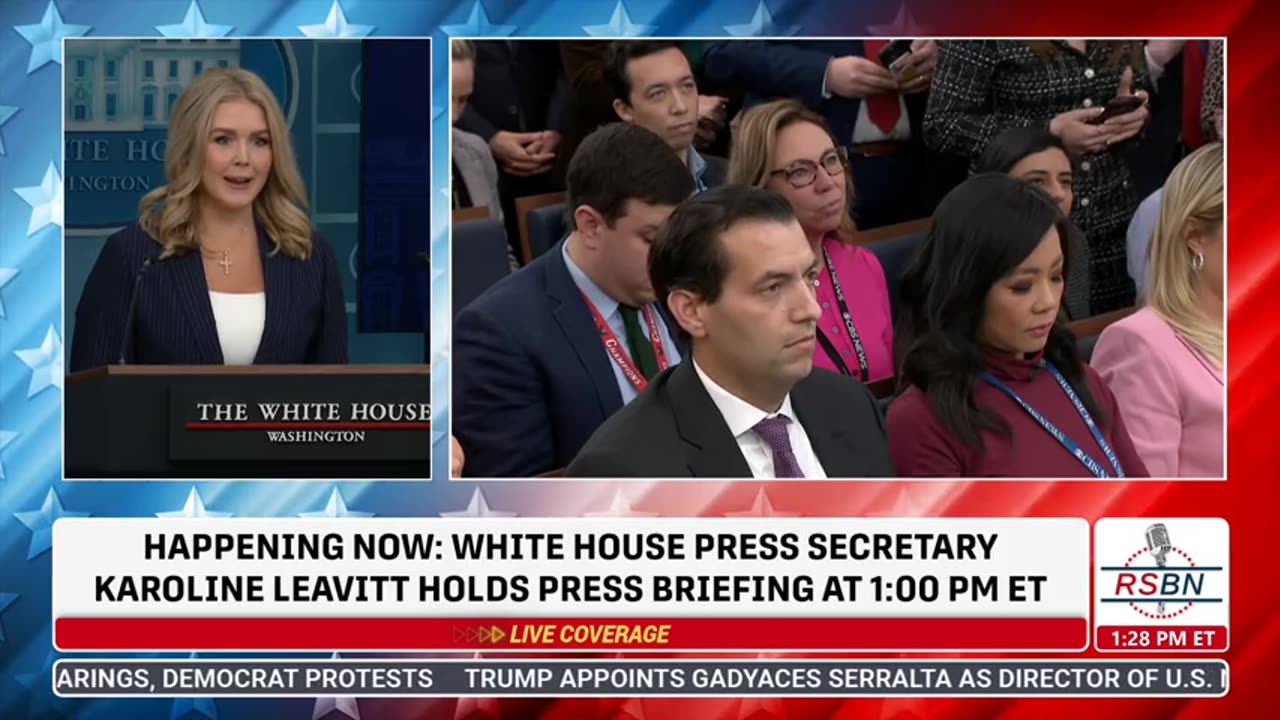 FULL SPEECH| White House Press Secretary Karoline Leavitt Holds Press Briefing - 2/12/25