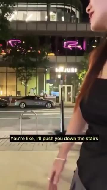 Old ugly jealous Karen can't mind her own business.