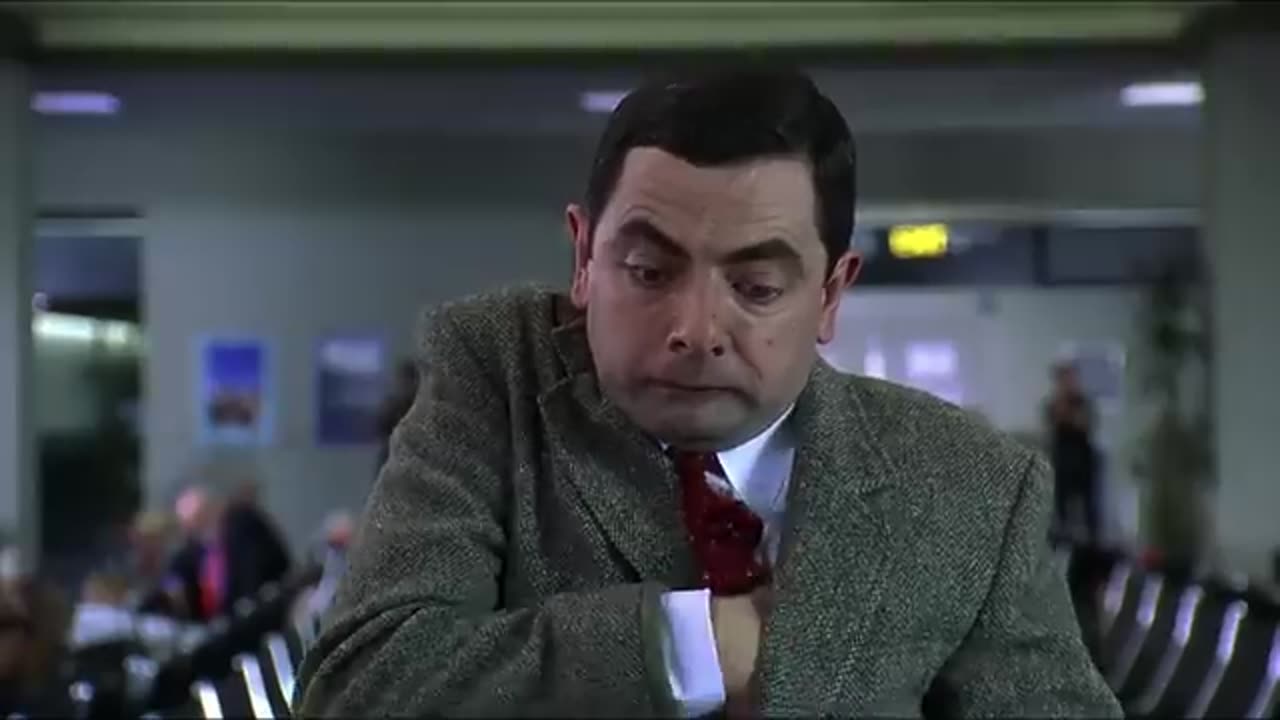 Mr bean travels to amareca/ Mr bean movie/ classic Mr bean