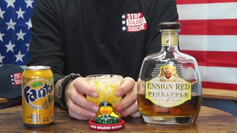 Howard Campbell - Ensign Red Pineapple Whiskey & Fanta Pineapple Soda