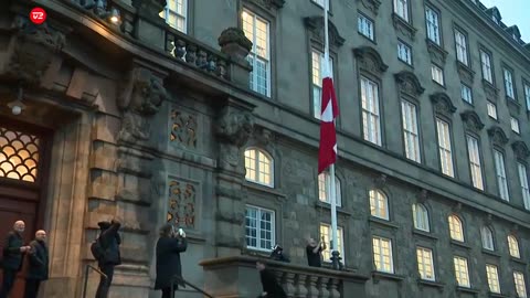 Denmark Raised Flag Of Greenland Over Parlament Today