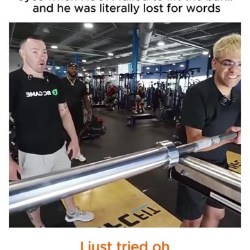Colby Covington Can’t Believe N3on Can’t Even Lift an Empty Barbell