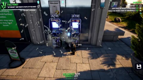 Goat Simulator 3 - "Free Money" from the ATM "Machine"