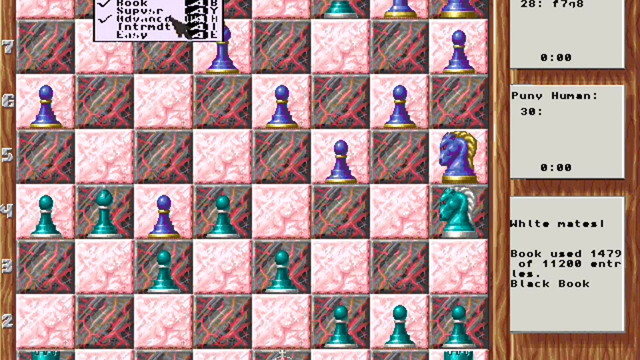 Amiga 1200 Longplay - UChess - WW - PD