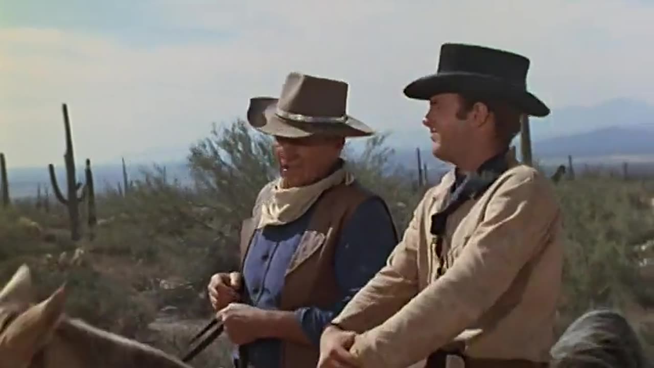 "El Dorado" Starring John Wayne and Robert Mitchum