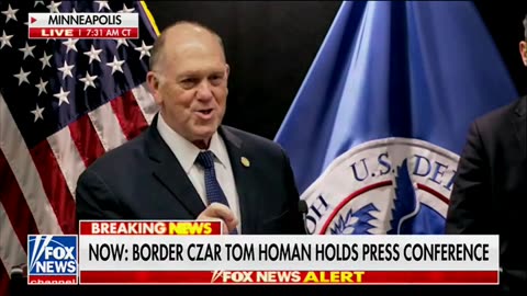 Tom Homan Vows To Not Surrender Immigration Push While Chaos Ensues In Minnesota