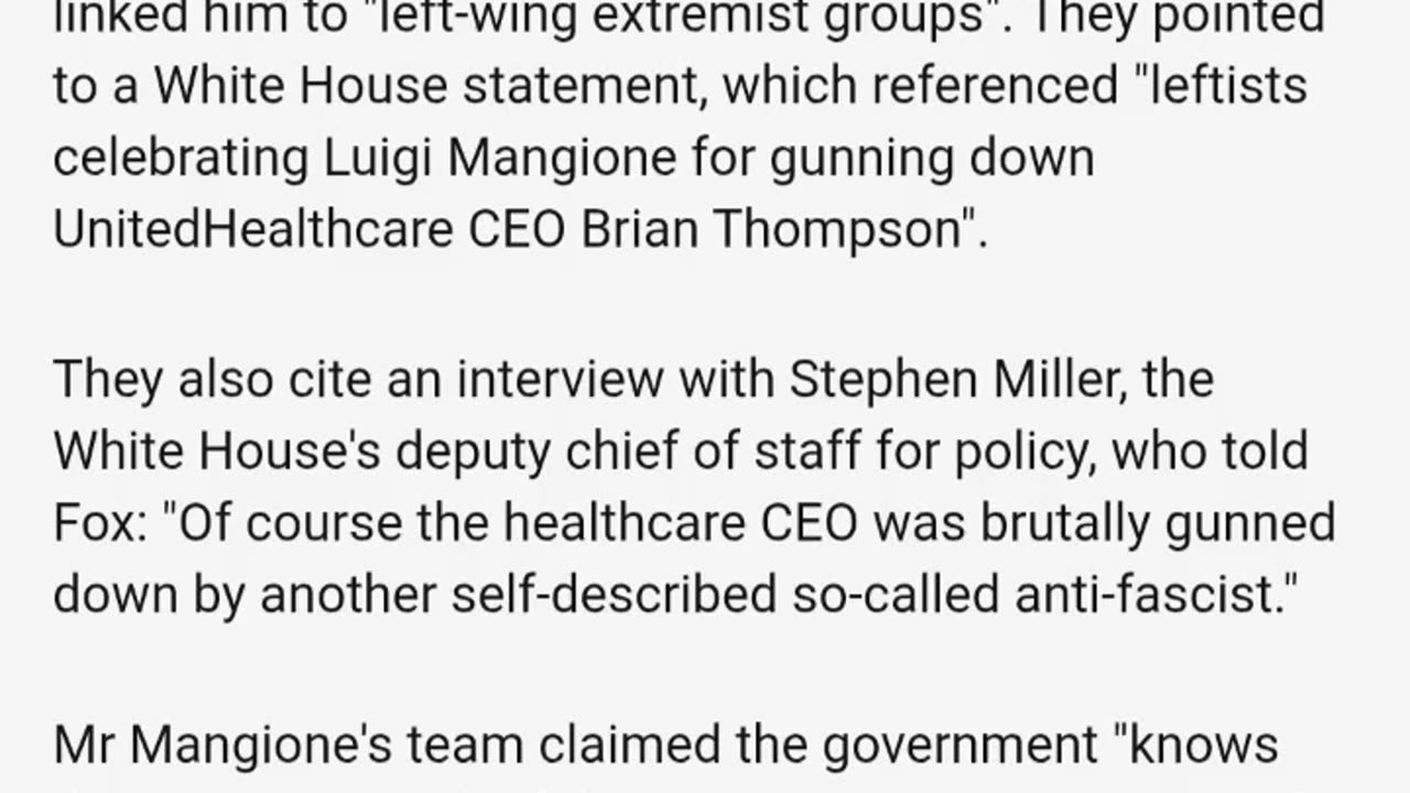 victory for Luigi murder trial