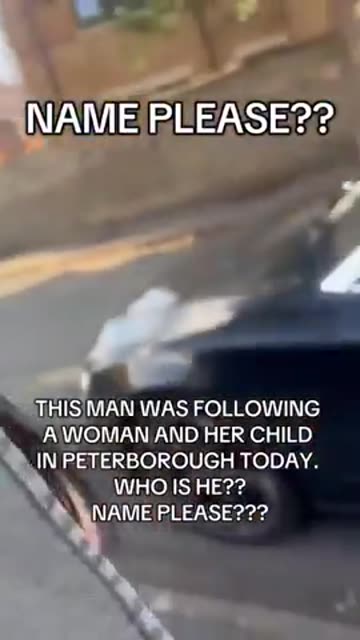 Peterborough is home to over 500 Channel migrants Invader follows a mother and child in the street