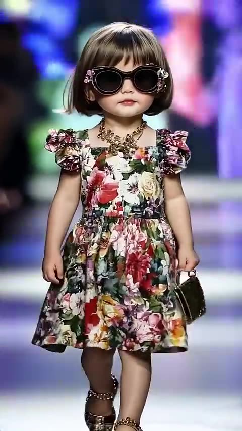 Highlights of Baby Fashion on the Runway ♥️♥️♥️