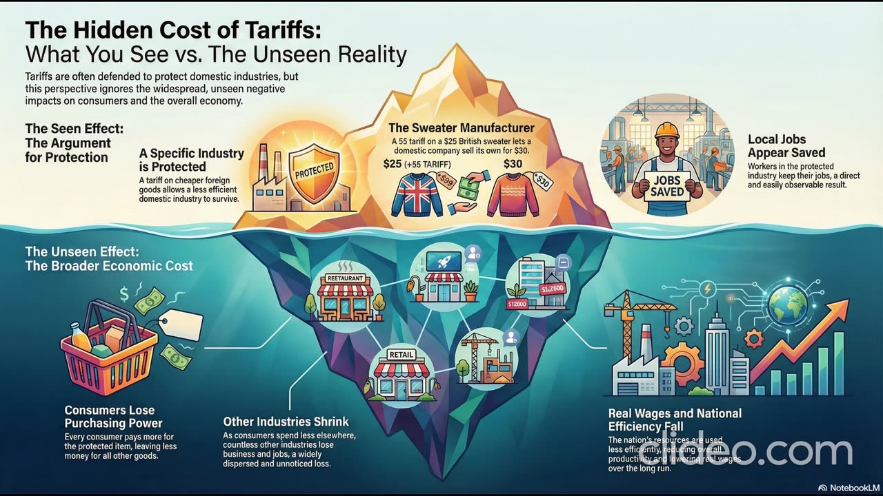 Tariff Fallacy Visible Versus Invisible Effects