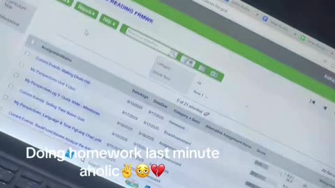 Late Night Assignment aholic #university