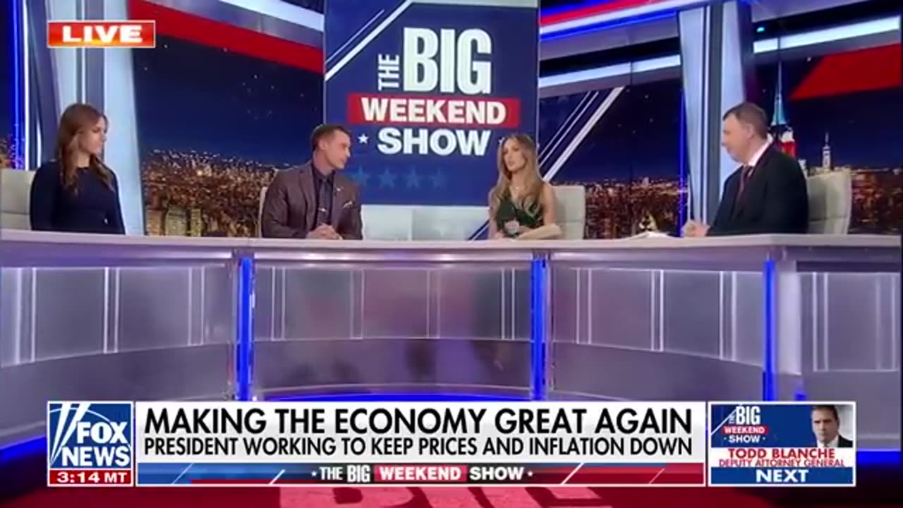 Trump praised for 'incredible record' in his first year back in office