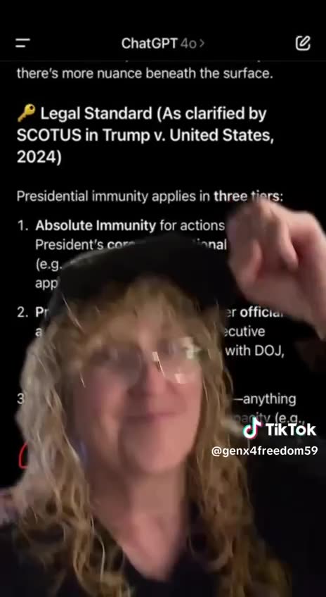 Obama's Presidential Immunity Caveat