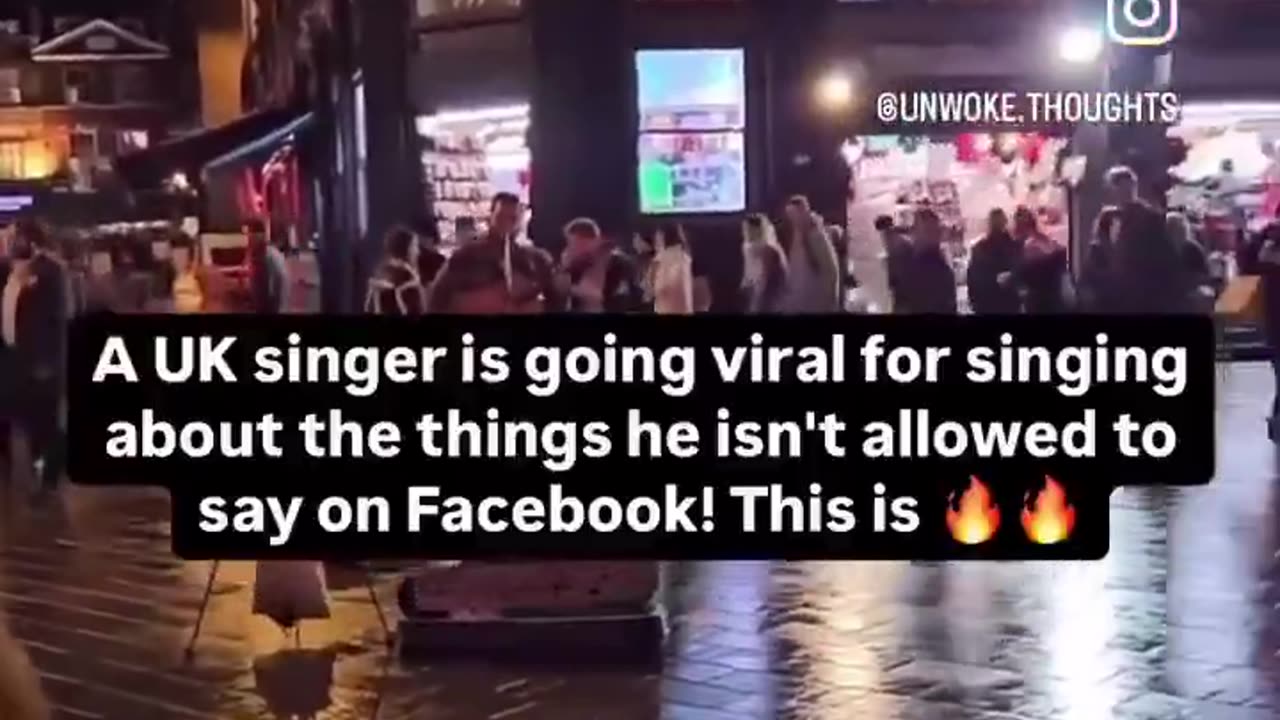 🚨 This UK singer is a LEGEND. He is singing about how the UK will throw him in
