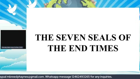 Monday Bible Study 3 November 2025