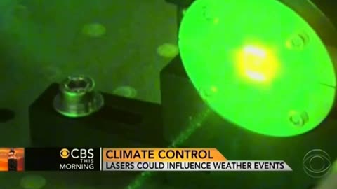 Trillion Watt Lasers To Change The Weather - Read 👇