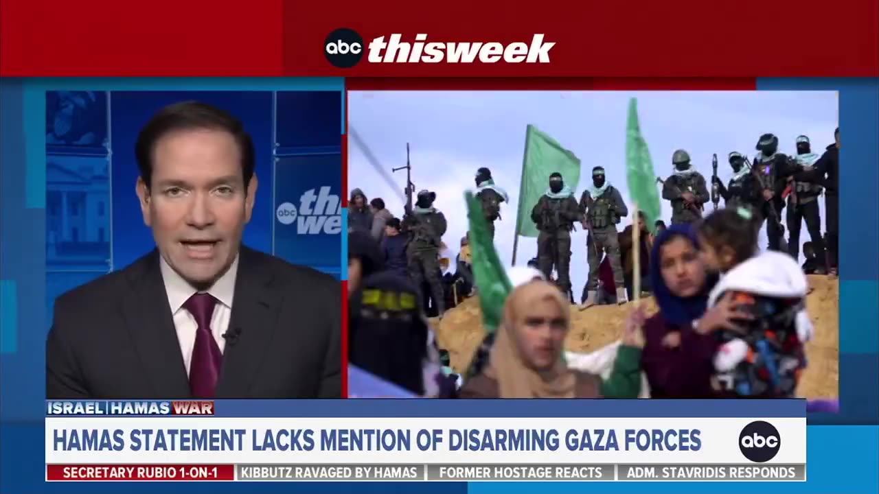 Rubio Breaks Down Which Part of Hamas Deal Will Be 'A Tough Piece'