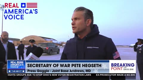 DAVE ZERE TALKS TO PETE HEGSETH