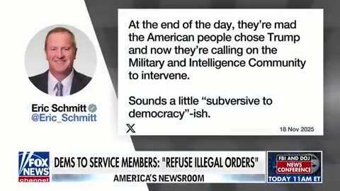 BREAKING_ Dems under fire for telling troops to REFUSE 'illegal' orders