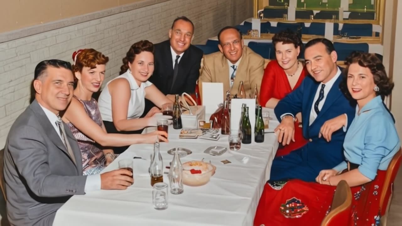 AI IMAGE TO VIDEO MID 20TH CENTURY CELEBRATION