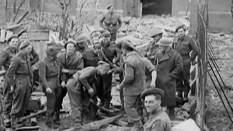 WW II CAPTURE OF HERTOGENBOSCH - WW II CAPTURE OF HERTOGENBOSCH - 111-adc-9592