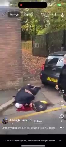 UK - Psycho Muslim Jihadhist stabs jews & tries to detonate himself