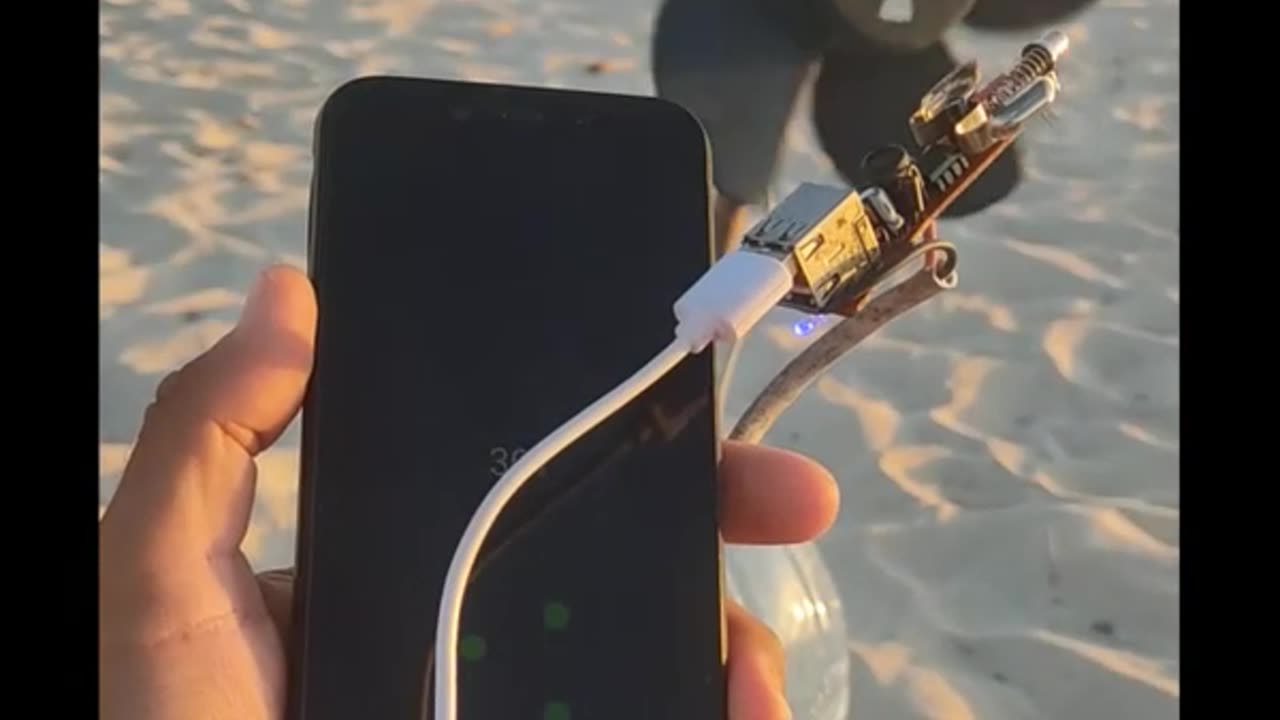 I made This Super Simple Wind Charger But It Worked Super #AeroArduino