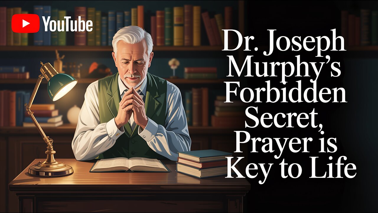 Dr. Joseph Murphy's FORBIDDEN Secret Why Prayer is The REAL Key to Life #Prayer #Manifestation #God
