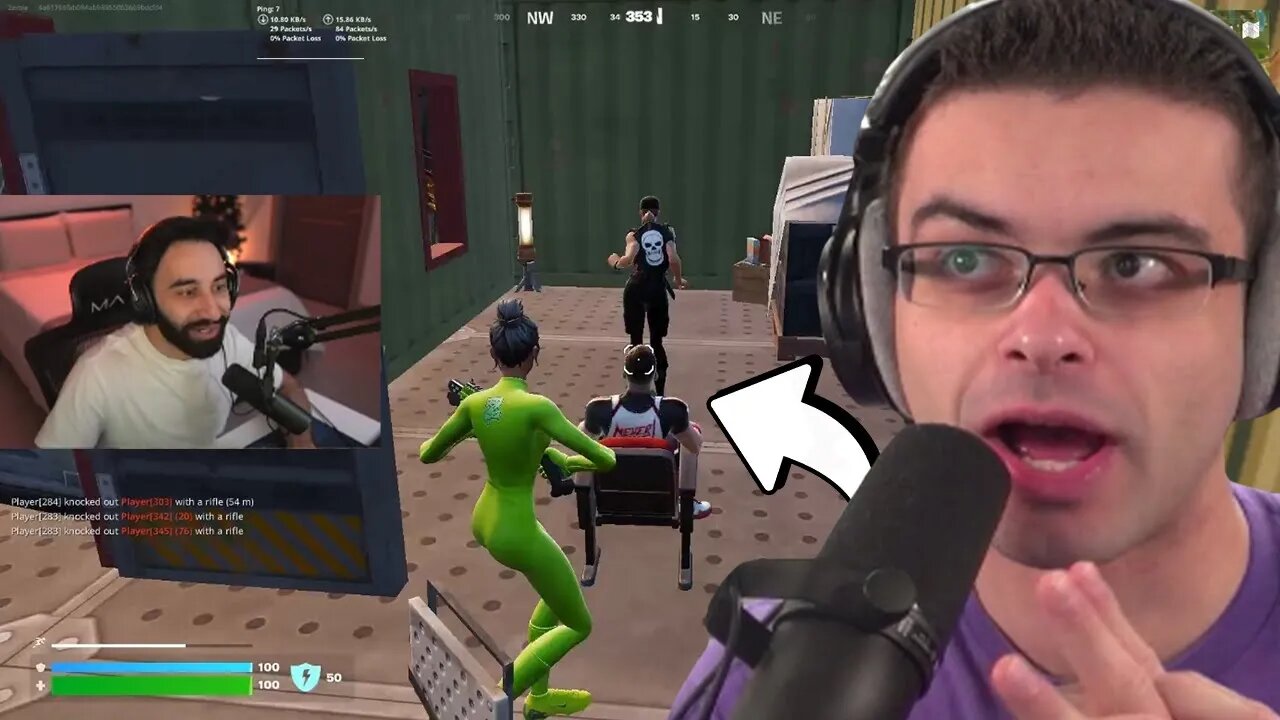 NickEh30 Got CAUGHT Being Freaky In Fortnite