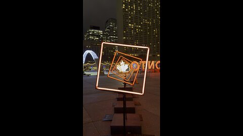 Nathan Phillips Square Light Show ✨ | Toronto Nights Are Magical