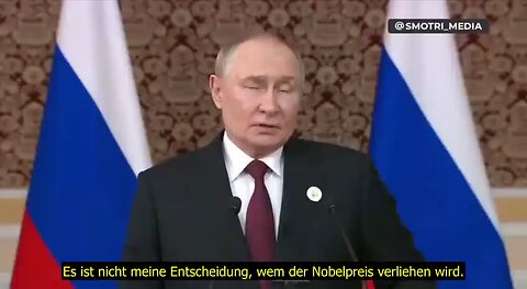 Putin über Trump und den Friedensnobelpreis: