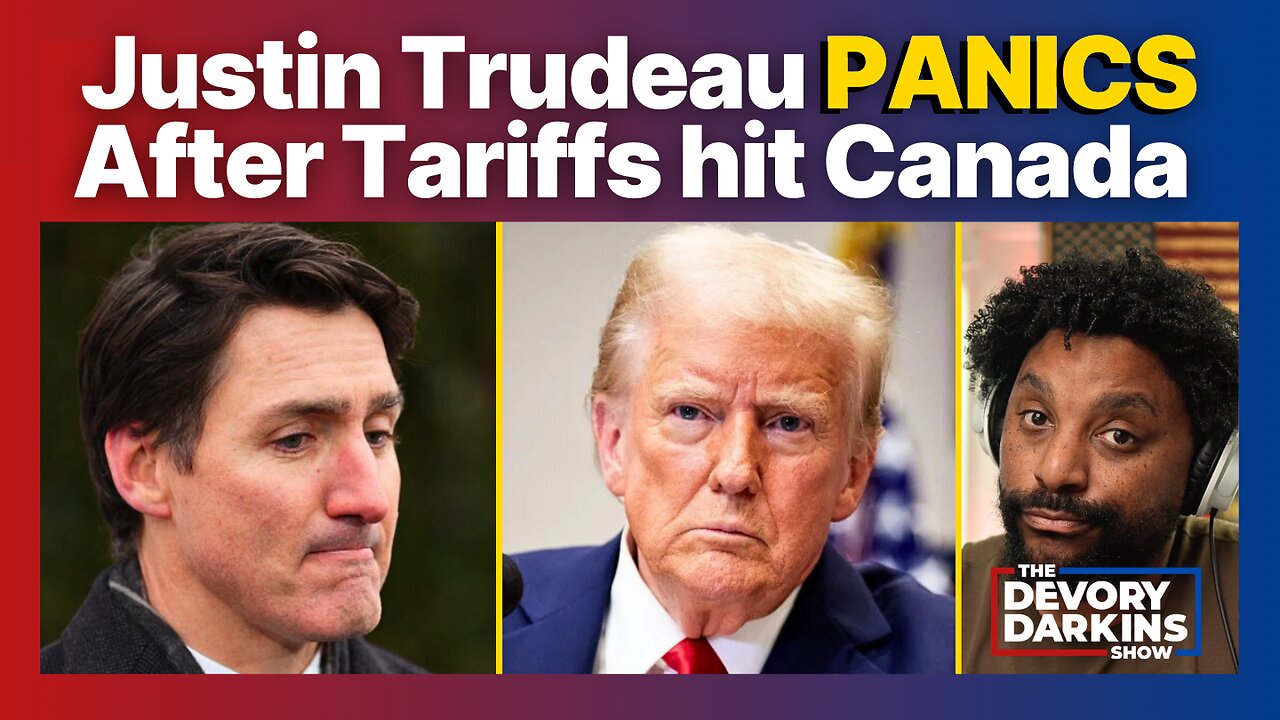 Justin Trudeau PANICS after Trump slaps Canada with AGGRESSIVE Tariffs