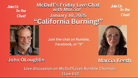 "McDuff and Marcia," Live Chat January 10, 2025