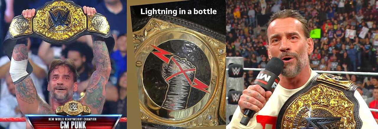 CM PUNK : Lightning in a Bottle ⚡🍾