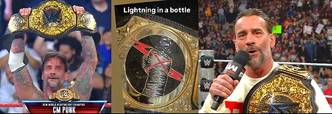 CM PUNK : Lightning in a Bottle ⚡🍾