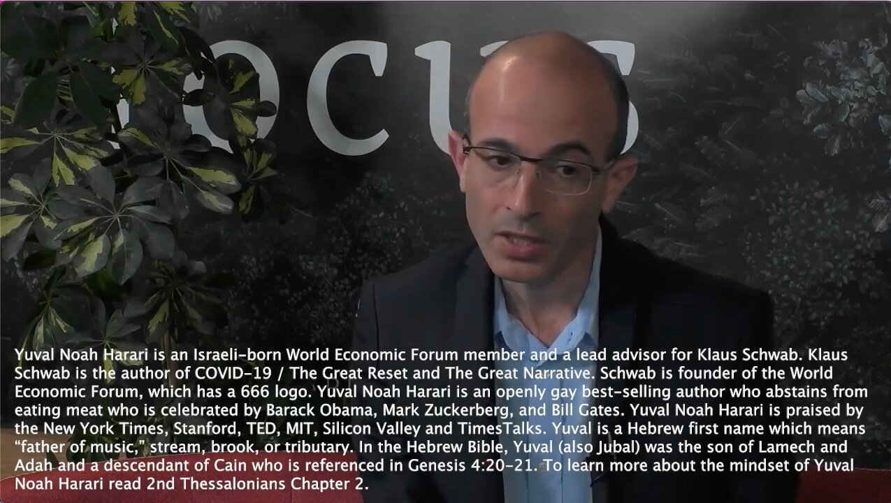 Yuval Noah Harari | "A World w/ Completely Different Laws. We Will Rebuild the Temple, A Moment of Historical Redemption." - Yuval Noah Harari + "Memphis, Perhaps That's Where Our New God Will Come From." - Elon Musk