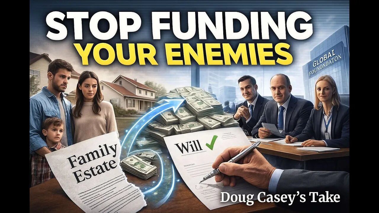 Stop Leaving Your Money to People Who Hate You: Doug Casey and Johann Kurtz