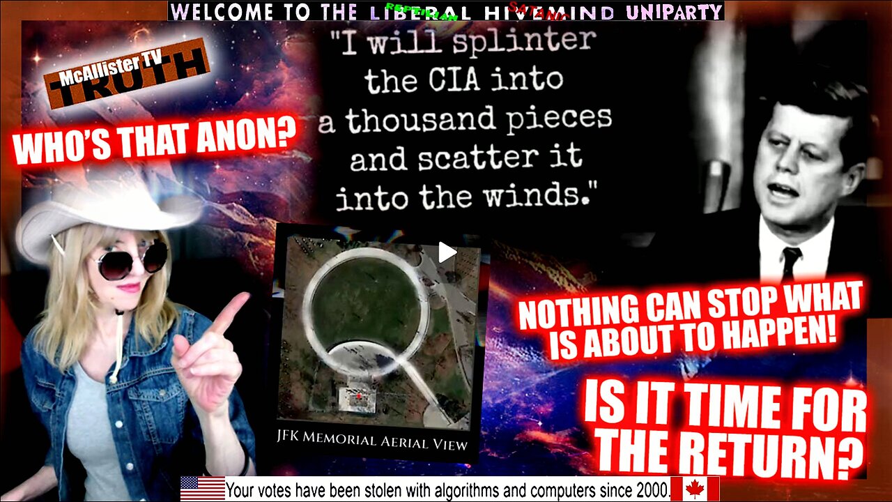 WHO IS THIS ANON? IS IT TIME FOR FULL DISCLOSURE?! YOU TUBE RAINING TRUTH! TRUST THE PLAN!